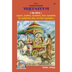 महाभारत, हिन्दी अनुवाद सहित, खण्ड-6 (Mahabharat, With Hindi Translation, Volume-6)